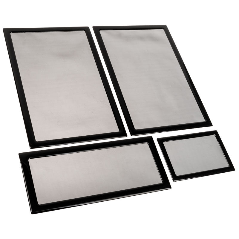 Demciflex dust filter set for Cooler Master MasterBox NR200p - black/black : image 1