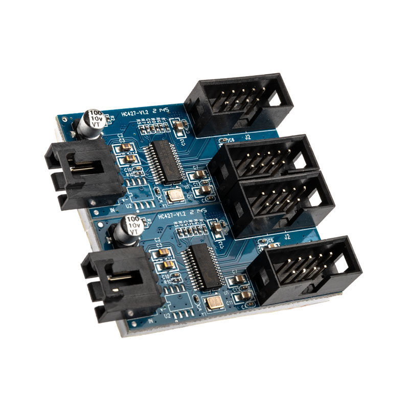 Akasa Internal USB 2.0 hub card, incl. 30cm USB cable : image 1