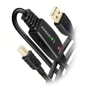 AXAGON ADR-210B active USB 2.0 connection cable, USB-A to USB-B - 10m : image 1