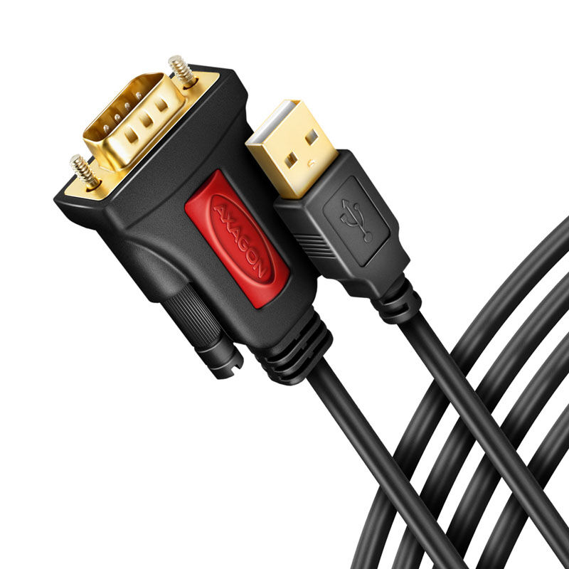 AXAGON ADS-1PSN Adapter Cable, RS-232 COM Port to USB 2.0 - PL2303GT Chip : image 1