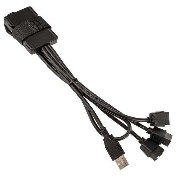 Lian Li PW-U2TPAB USB Hub – black