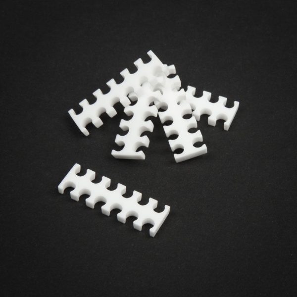 OEM 12-slot cable comb 3mm small – white – set of 5