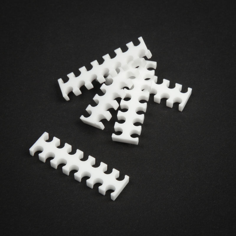 OEM 14-slot cable comb 4mm large - white - set of 5 : image 1
