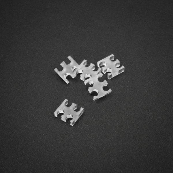 OEM 4-Slot Cable Comb 3mm small – clear – set of 5