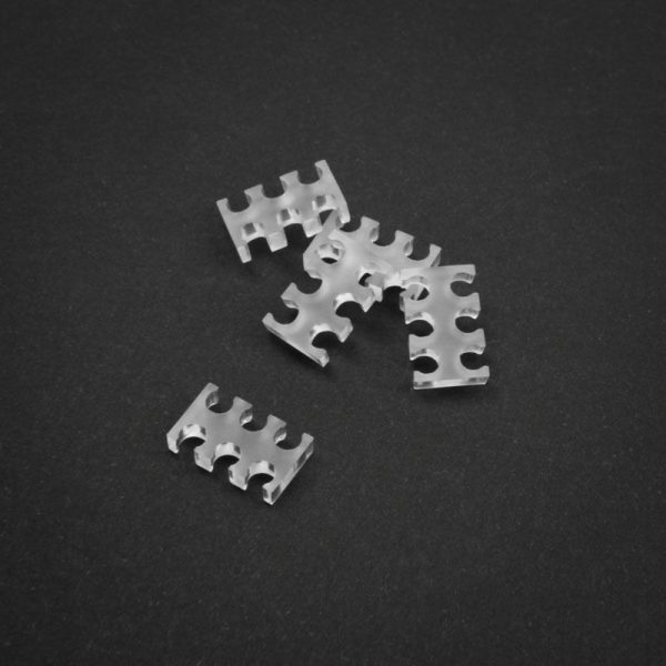 OEM 6-Slot Cable Comb 3mm small – clear – set of 5
