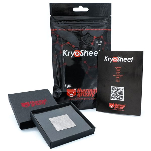 Thermal Grizzly KryoSheet Thermal Pad – 25 x 25mm