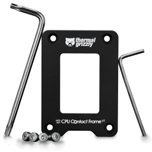 Thermal Grizzly Intel 1851 CPU Contact Frame V1 - black