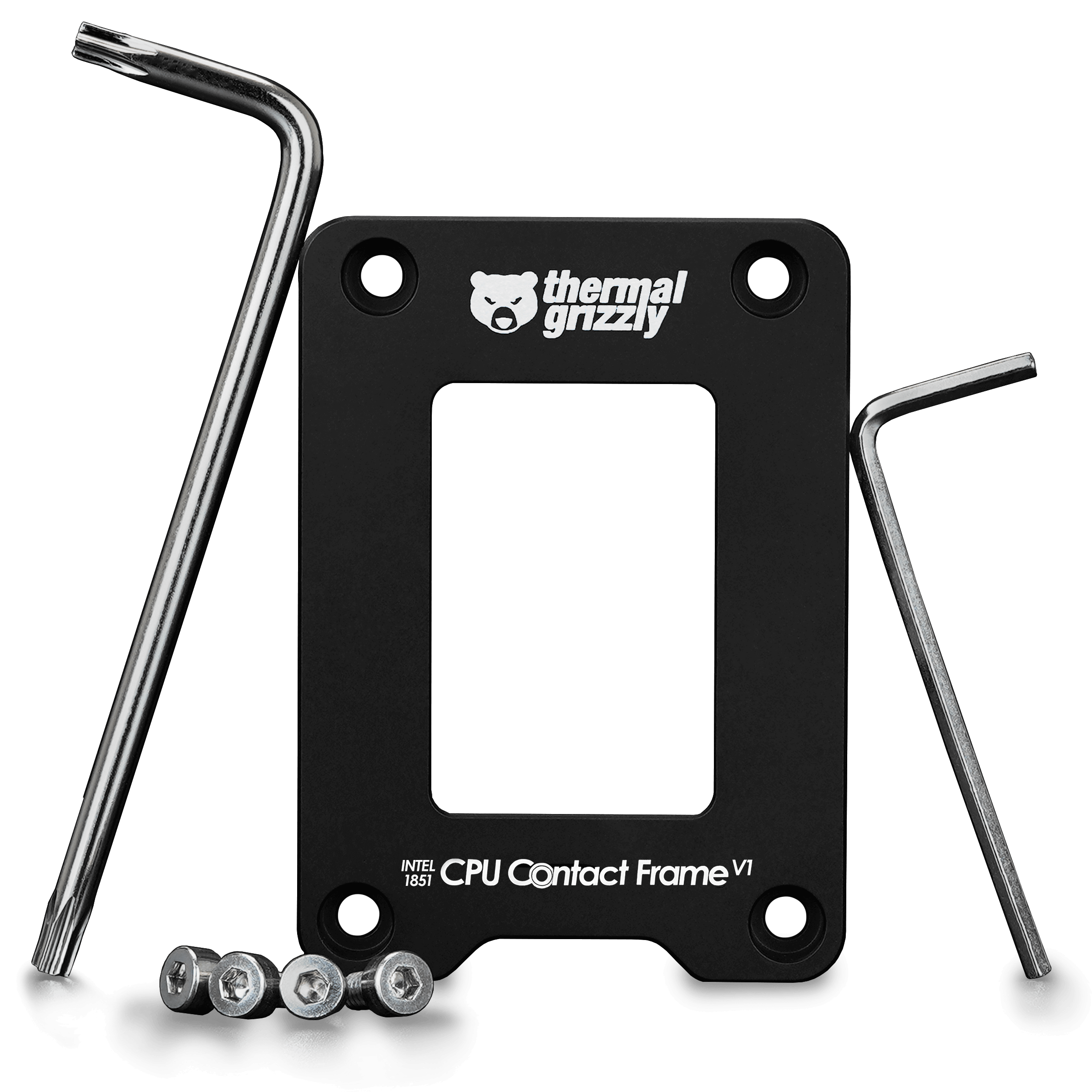 Thermal Grizzly Intel 1851 CPU Contact Frame V1 - black