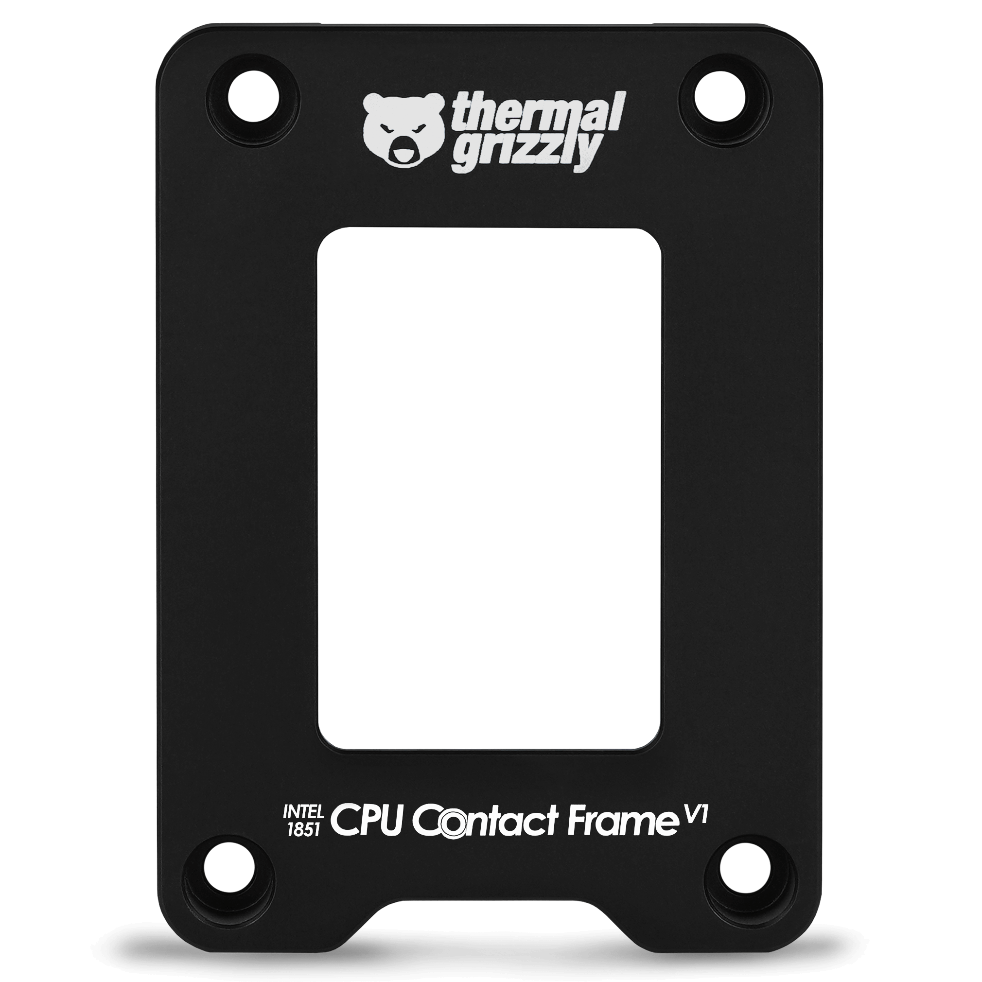 Thermal Grizzly Intel 1851 CPU Contact Frame V1 - black