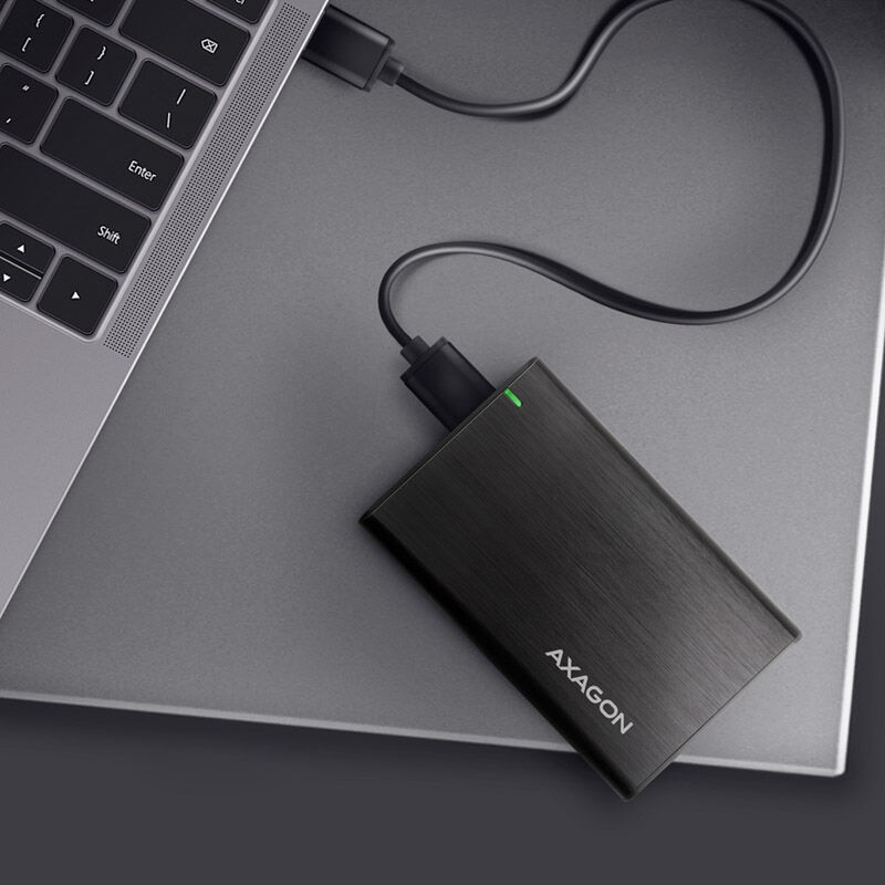 AXAGON EE25-A6M USB3.0 - SATA 6G 2.5 external hard drive enclosure - black