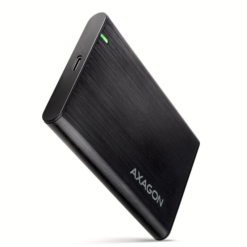 AXAGON EE25-A6C USB-C 3.2 - SATA 6G 2.5inch external hard drive enclosure - black
