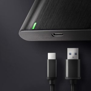 AXAGON EE25-A6C USB-C 3.2 - SATA 6G 2.5inch external hard drive enclosure - black