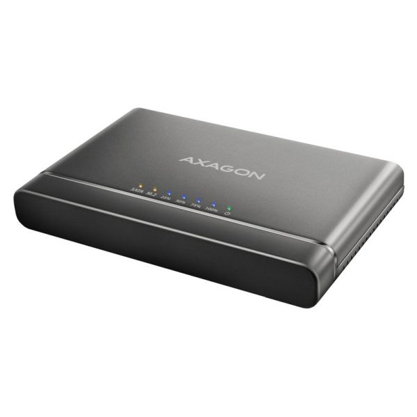 AXAGON ADSA-CC USB-C 10Gbps – NVMe M.2 SSD and SATA 2.5inch/3.5inch SSD/HDD CLONE MASTER 2