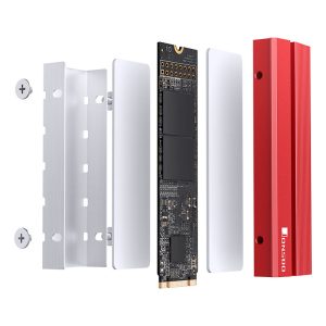 Jonsbo M.2-6 SSD cooler, 2280 - red : image 6