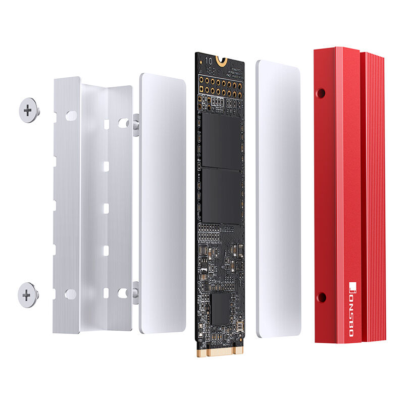 Jonsbo M.2-6 SSD cooler, 2280 - red : image 6