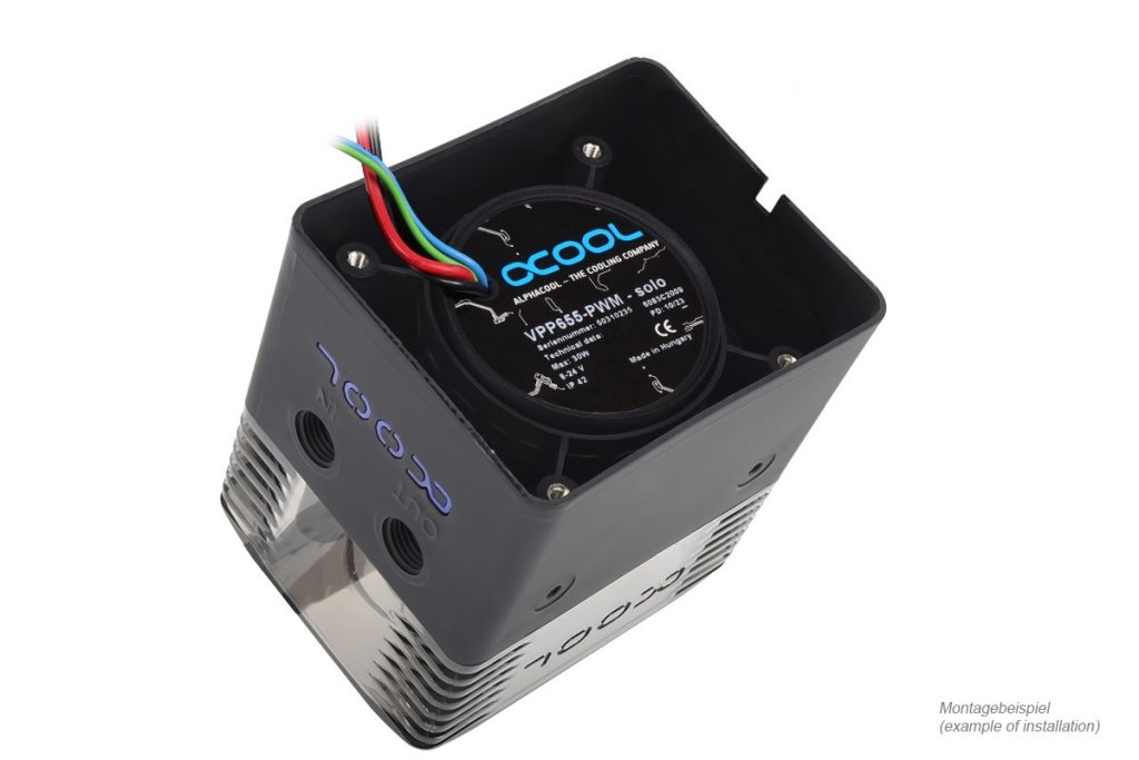 Alphacool Eisstation VPP with D5 VPP655 PWM Pump Reservoir