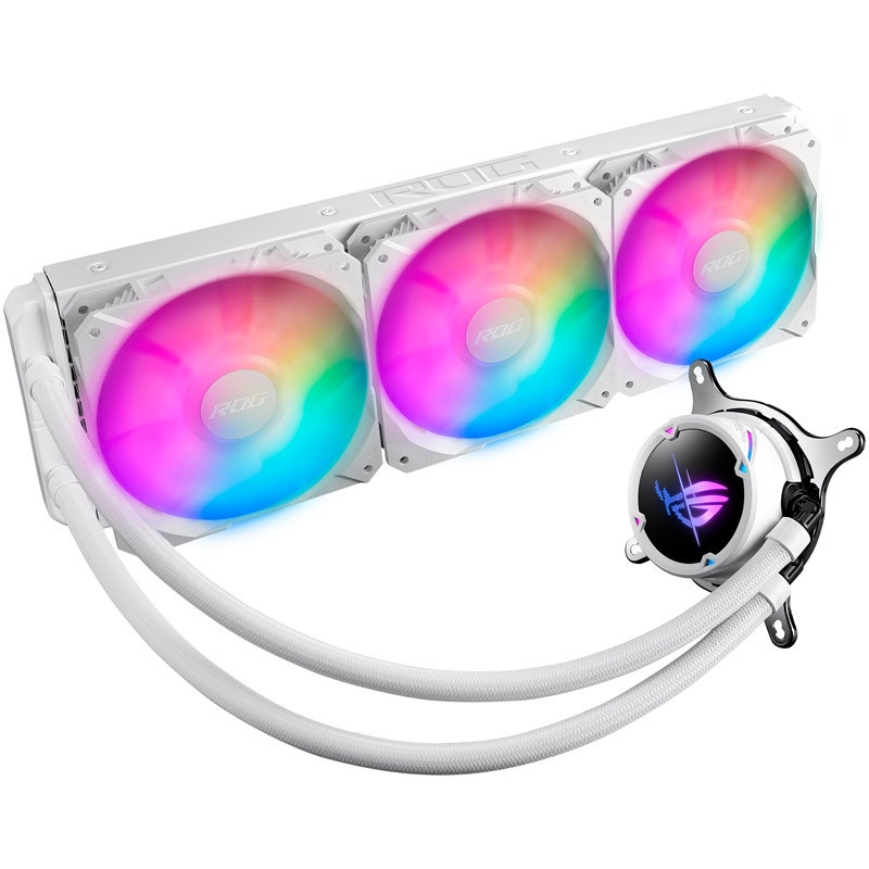 ASUS ROG STRIX LC II 360 ARGB complete water cooling - 360mm, white