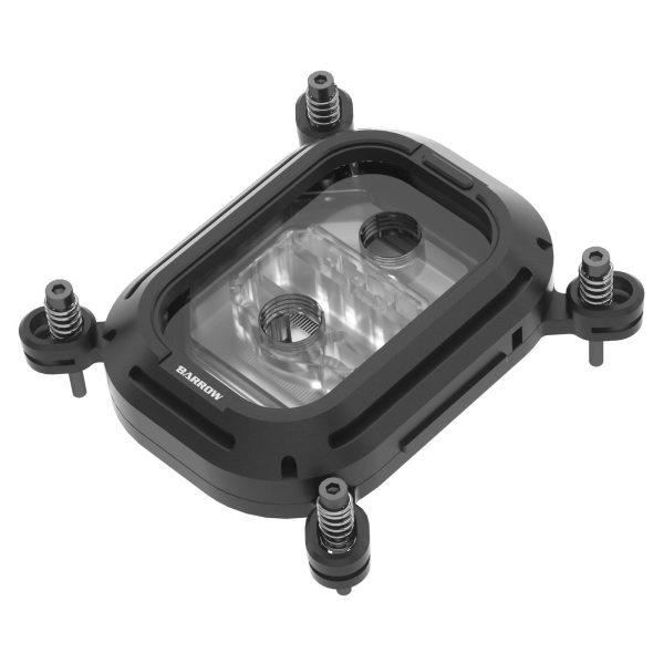 Barrow Acrylic Kepler Series CPU Waterblock, LRC 2.0 RGB, INTEL 115x / 1700 – Black