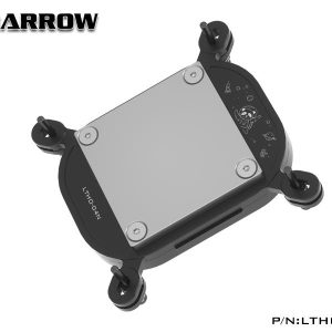 Barrow Acrylic Kepler Series CPU Waterblock, LRC 2.0 RGB, INTEL 115x / 1700 - Black