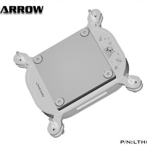 Barrow Acrylic Kepler Series CPU Waterblock, LRC 2.0 RGB, INTEL 115x / 1700 - White