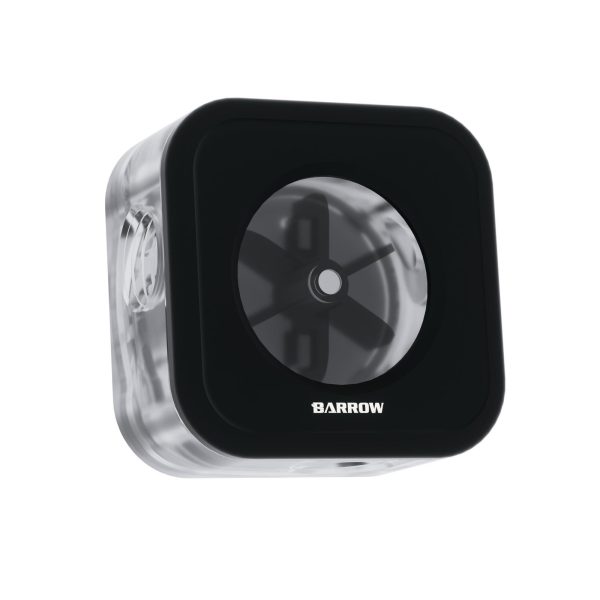 Barrow Composite G1/4 Flow Indicator with 5v aRGB Lighting – Black