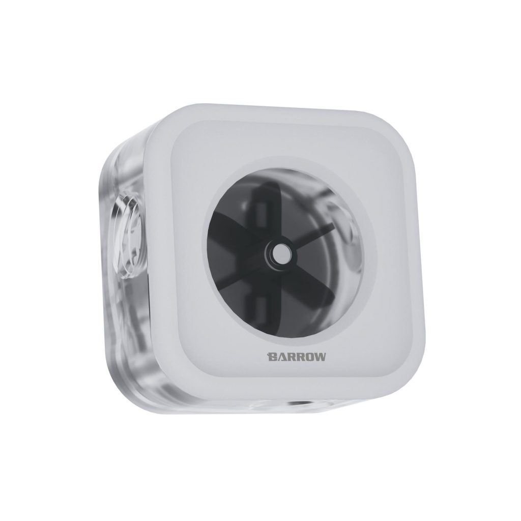 Barrow Composite G1/4 Flow Indicator with 5v aRGB Lighting - White