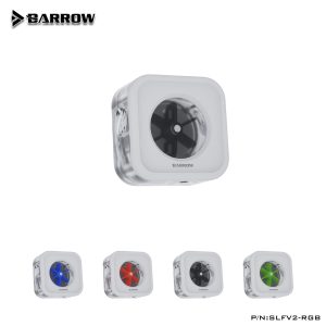 Barrow Composite G1/4 Flow Indicator with 5v aRGB Lighting - White