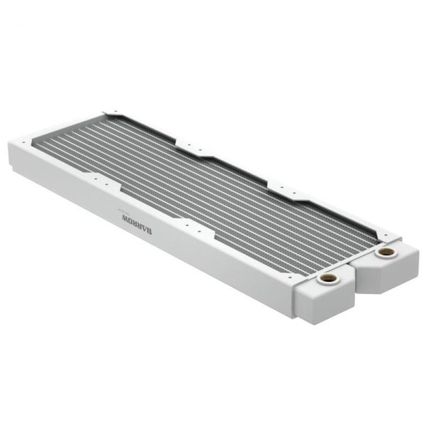 Barrow Dabel-A Series 360mm (3×120) Slim Line Copper Radiator – White