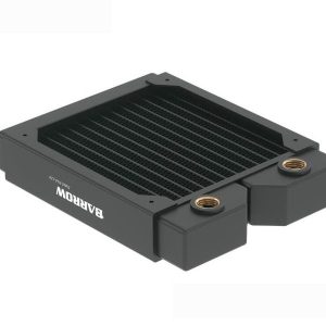Barrow Dabel-B Series 120mm (1x120) Slim Line Copper Radiator - Black
