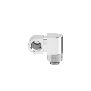 Barrow G1/4 Male Rotary to 360 degree Rotary 90 Female Angle - Silver : image 1