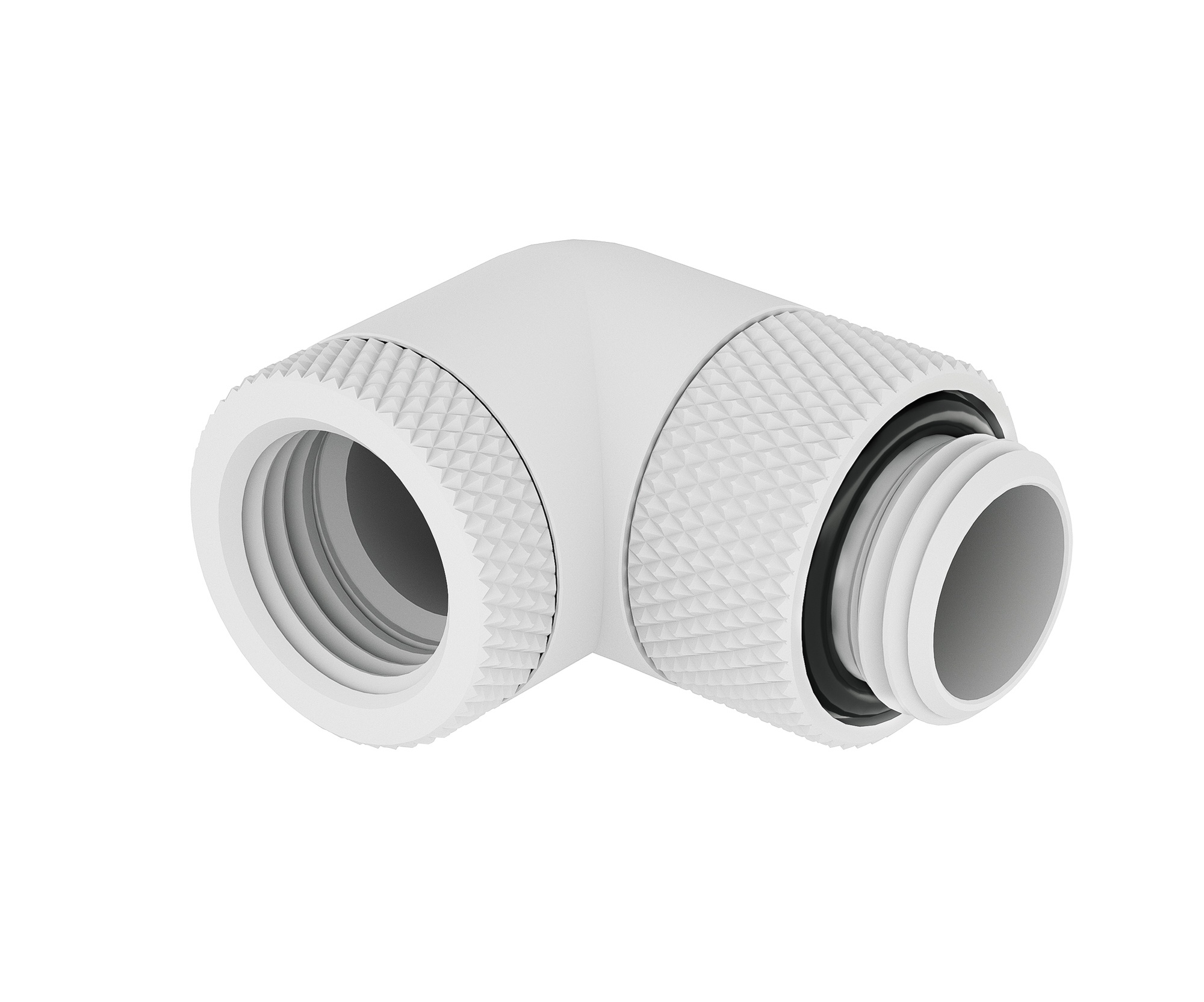 Barrow G1/4 Male Rotary to 90 Degree Rotary Female Angle - White : image 1