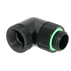 Barrow G1/4 Male Rotary to 90 Degree Rotary Female Angle - Black : image 1