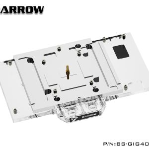 Barrow Gigabyte AORUS 4080 Aurora , LRC 2.0 RGB Graphics Card Waterblock + Backplate