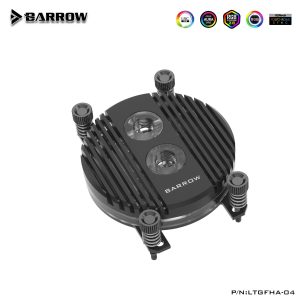 Barrow Horizon CPU Waterblock, LRC 2.0 RGB, AMD AM4 / AM5 - Black : image 2
