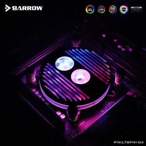 Barrow Horizon CPU Waterblock, LRC 2.0 RGB, INTEL 115x / 1700 - Black : image 3