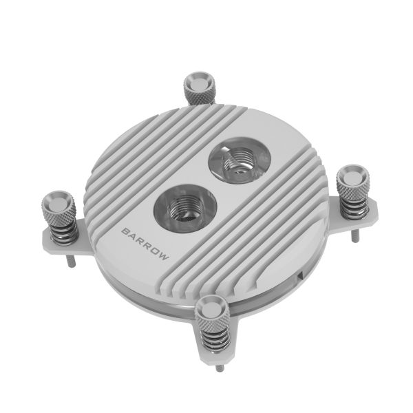 Barrow Horizon CPU Waterblock, LRC 2.0 RGB, INTEL 115x / 1700 – White