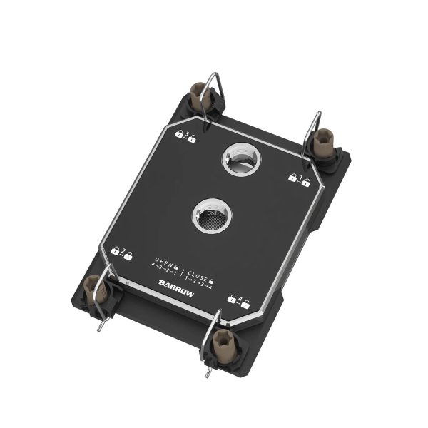 Barrow LGA4189 Server CPU Water Block – Nickel / Brass