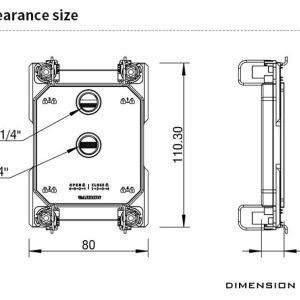 Barrow LGA4189 Server CPU Water Block - Nickel / Brass : image 4