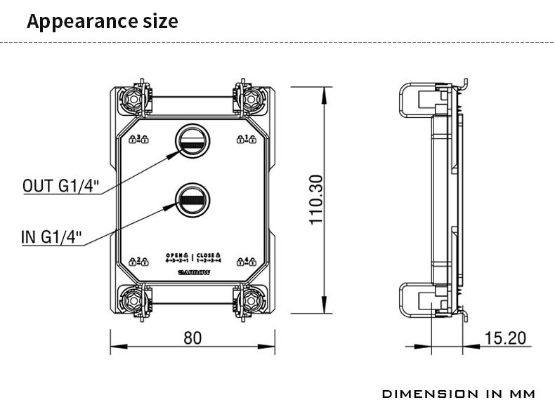Barrow LGA4189 Server CPU Water Block - Nickel / Brass : image 4