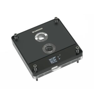 Barrow OLED Display CPU Waterblock with Hardware Monitor, 5v aRGB, INTEL - Black