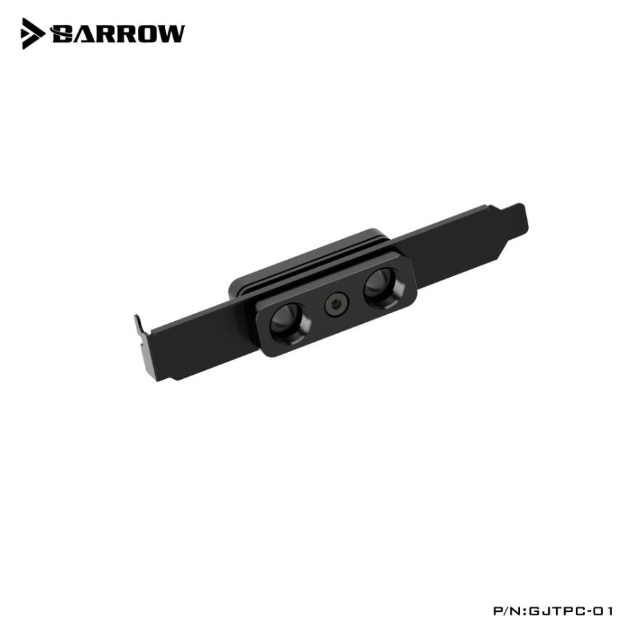 Barrow PCI Pass-Through adapter plate POM - 2x G1/4