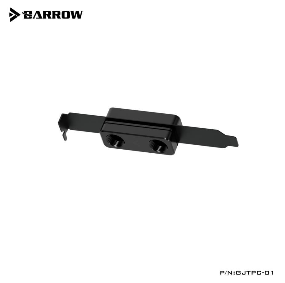 Barrow PCI Pass-Through adapter plate POM - 2x G1/4