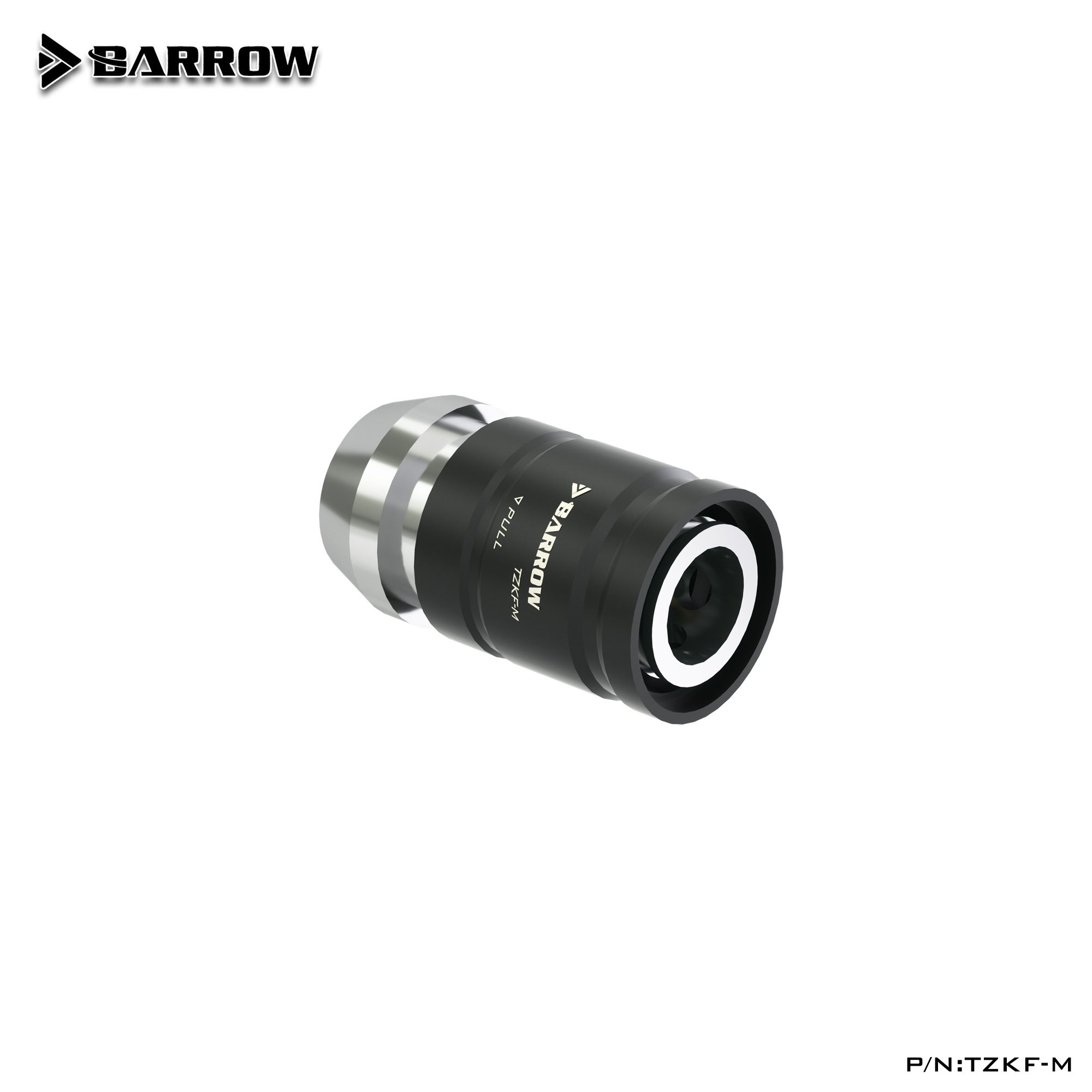Barrow QDC TZKMF-M G1/4 Professional Quick Disconnect Set - Black/Silver