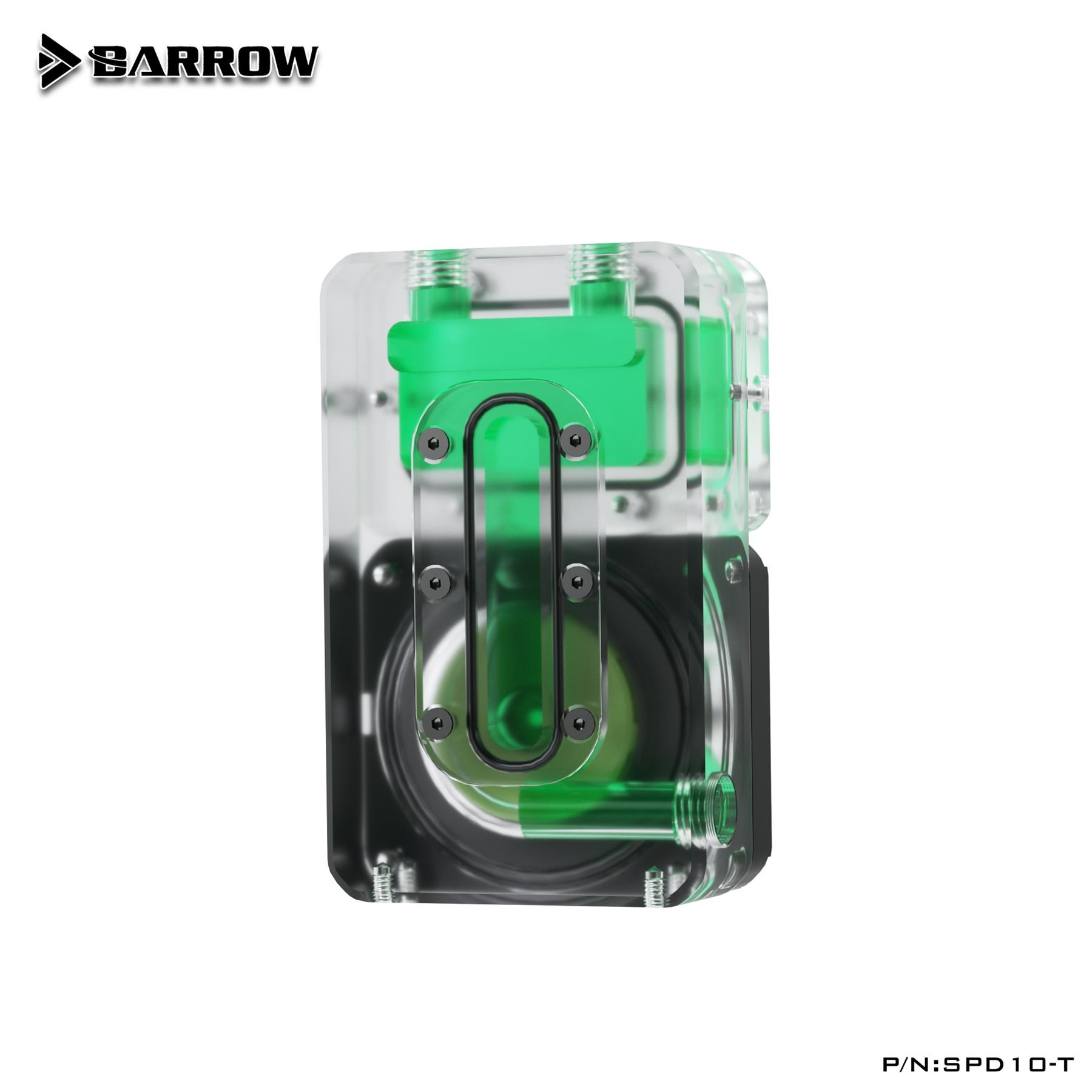 Barrow SPD10-T DC12V 10W PWM Mini Pump Reservoir - Black : image 2