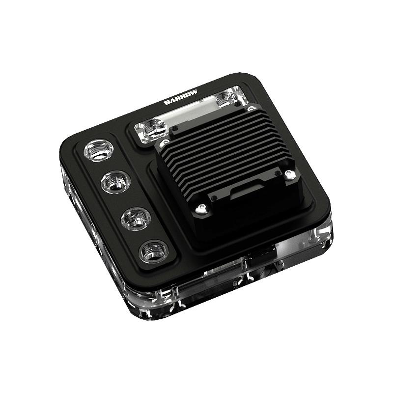 Barrow Waterway aRGB, Universal 120mm Distro Panel with 17w PWM Pump - Black