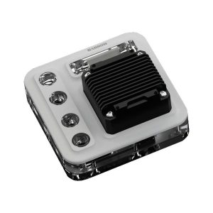 Barrow Waterway aRGB, Universal 120mm Distro Panel with 17w PWM Pump - White