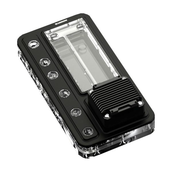 Barrow Waterway aRGB, Universal 240mm Distro Panel with 17w PWM Pump – Black