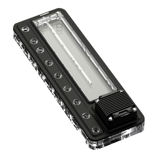 Barrow Waterway aRGB, Universal 360mm Distro Panel with 17w PWM Pump – Black