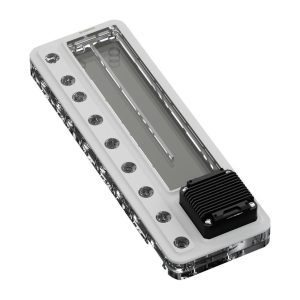 Barrow Waterway aRGB, Universal 360mm Distro Panel with 17w PWM Pump - White : image 1