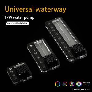 Barrow Waterway aRGB, Universal 360mm Distro Panel with 17w PWM Pump - Black : image 2